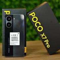 Poco x7 pro 256/8 256/12 512/12 preto, todos sao 5G