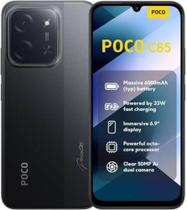 POCOC85 Global 8GB RAM 256GB Android 13, Câmera 50MP, Carregamento 33W, Preto POCOC85 Global 8GB RAM 256GB Android 13, Câmera 50MP, Carregamento 33W, Preto