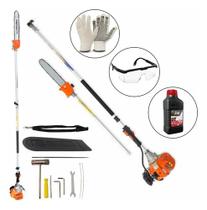 Podador de Altura a Gasolina P/ Poda De Galhos Kit C/ Extensão 2,90m Vulcan Trent Vp3300 L Podador de Altura a Gasolina P/ Poda De Galhos Kit C/ Extensão 2,90m Vulcan Trent Vp3300 L