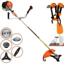 Podador de Grama À Gasolina Vulcan VR620H 62cc 2T 3HP 12.500rpm Robusta e de Alta Performance Roçadeira Profissional Completa Para Todos os Tipo de Cortes Com Carretel Nylon + 3 Facas + Escova de Aço Podador de Grama À Gasolina Vulcan VR620H 62cc 2T 3HP 12.500rpm Robusta e de Alta Performance Roçadeira Profissional Completa Para Todos os Tipo de Cortes Com Carretel Nylon + 3 Facas + Escova de Aço