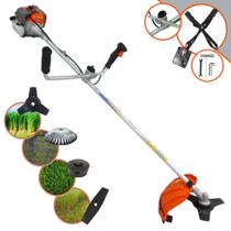 Podador de Grama Vulcan VR330P À Gasolina 2T 33cc 1,2HP 10000rpm Profissional Multifunções Com Guidão Antivibração Carretel de Nylon + Lâmina Facão + Lâmina 3 Pontas + Escova de Aço Rotativa 38 Cerdas Podador de Grama Vulcan VR330P À Gasolina 2T 33cc 1,2HP 10000rpm Profissional Multifunções Com Guidão Antivibração Carretel de Nylon + Lâmina Facão + Lâmina 3 Pontas + Escova de Aço Rotativa 38 Cerdas