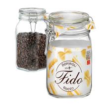 Pode de Vidro Conservas 1,5L Bormioli Roco Guardar Mantimentos com Tampa Vedação Pode de Vidro Conservas 1,5L Bormioli Roco Guardar Mantimentos com Tampa Vedação