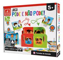 PODE NÃO PODE - Jogo Educativo de Madeira Sustentável, Ideal para o Desenvolvimento Infantil PODE NÃO PODE - Jogo Educativo de Madeira Sustentável, Ideal para o Desenvolvimento Infantil