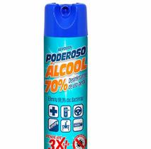 Poderoso Álcool Aerossol 70% Desinfetante De Uso Geral 400ml