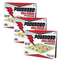 Poderoso Cola Mosca Armadilha Kit 3 unidades Para Pegar Moscas Isca Kelldrin
