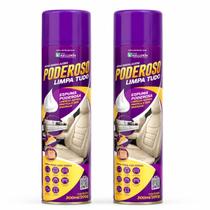Poderoso Kit Limpa Tudo Kelldrin 300ml Espuma Limpeza A Seco Multiuso Sofás Bancos Carpetes Estofados Poderoso Kit Limpa Tudo Kelldrin 300ml Espuma Limpeza A Seco Multiuso Sofás Bancos Carpetes Estofados