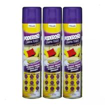 Poderoso limpa tudo spray limpeza rápida prática sem enxague kelldrin kit 3 embalagens de 300 ml