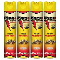 Poderoso Mosquicida Kelldrin 400ml 4un Mata Moscas Mosquitos