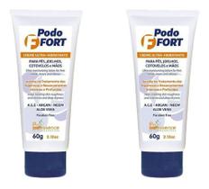 Podofort Creme Para Rachaduras Pe De Diabético Kit C/2 Und