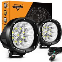 Pods de LED Auxbeam Serie P4 Haz de Inundación 4 Pulgadas 90W para Todoterreno