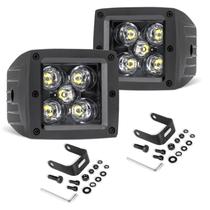 Pods de LED YCHOW-TECH 3 polegadas 100W 10000LM Spot Beam 2 unidades