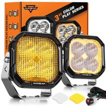 Pods LED Auxbeam Color Play Serie de 3 pulgadas 100W 11600LM Pods LED Auxbeam Color Play Serie de 3 pulgadas 100W 11600LM