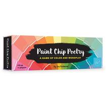 Poetry Game Chronicle Books Paint Chip Poetry para professores