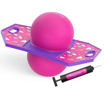 Pogo Trick Ball Flybar Unicorn para crianças maiores de 6 anos até 72,5 kg