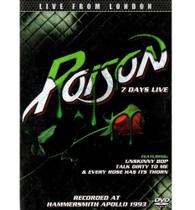 Poison - 7 Days Live - Live From London DVD