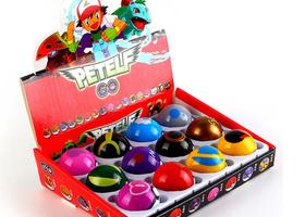Pokebola Com 12 Pokémon Sortidos Pokeball - Tamanho:ÚnicoCor:ColoridoGênero:Unissex