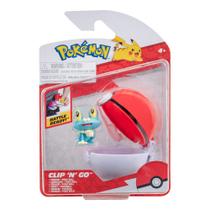 Pokébolas de brinquedo Pokémon Clip'n'Go com boneco de 5 cm Froxy Pokébolas de brinquedo Pokémon Clip'n'Go com boneco de 5 cm Froxy