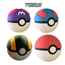 Pokebolas Kit 4 Original Master Ultra Pokemon Coleção