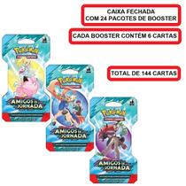 Pokémon - 24 Pacotes de Booster Amigos de Jornada Copag