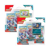 Pokemon 2x Blister Triplo Amigos de Jornada Yanma e Scraggy Copag - 35371