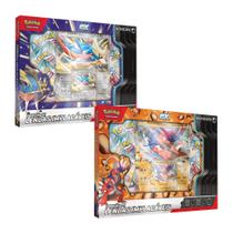 Pokemon 2x Box Coleção EX Lendas Implacáveis - Zacian e Koraidon Copag - 35239