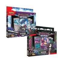 Pokemon 2x Decks Batalha de Rivais - Marine e Steven Copag - 35251