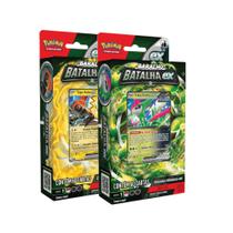 Pokemon 2x Decks Batalha EX Tapu Koko e Folhas Ferreas Copag - 34711