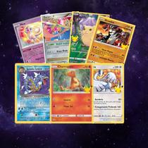 Pokémon 50 cartas + 1 Card 25 Anos Garantido COPAG