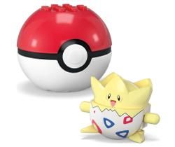 Pokémon Action Figure Building Toys Set, Poké Ball 2-Pack, Togepi and Piplup