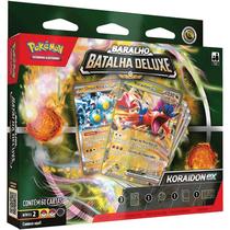 Pokemon Baralho Batalha Deluxe Koraidon EX PS 230 60 Cartas Copag TCG