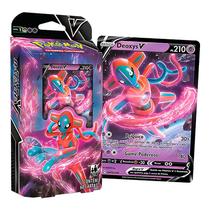 Pokémon Baralho de Batalha V 60 Cartas Deoxys 290-41051 31901 - Copag Pokémon Baralho de Batalha V 60 Cartas Deoxys 290-41051 31901 - Copag
