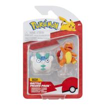 Pokémon Battle Figure Pack Sunny Figuras Pokemon Galarian Darumaka e Charmander
