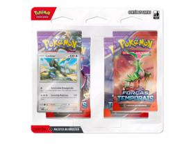 Pokémon Blister Cyclizar Com 25 Cartas Forças Temporais Pokémon Blister Cyclizar Com 25 Cartas Forças Temporais