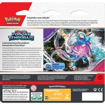 Pokémon Blister Quádruplo EV5 Forças Temporais com 25 Cartas
