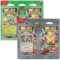Pokémon Blister Quadrúplo Heróis Excelsos 1 Unidade Sortido - Copag