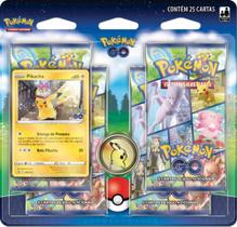 Jogo de Cartas Pokémon - Blister Quadruplo - Pokémon go - Pikachu - 25  Cartas - Copag em Promoção na Americanas