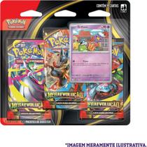 Pokémon Blister Triplo Mega Evolução 1 - 19 Cartas