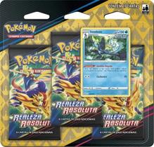 Pokémon Blister Triplo - Realeza Absoluta Copag