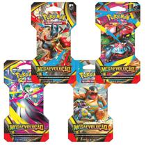 Pokemon Blister Unitário Com 6 Cartas Megaevolução Original
