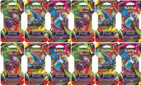 Pokemon Blister Unitario Fogo Fantasmagorico Kit com 12