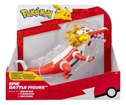 Pokémon Boneco 19 cm Articulado Skeledirge Batalha Épica Sunny