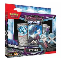 Pokémon Box Batalha de Rivais Steven 60 Cartas 10-10156-102 35251 - Copag Pokémon Box Batalha de Rivais Steven 60 Cartas 10-10156-102 35251 - Copag