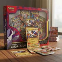 Pokémon Box Coleção Mega Latias EX com 49 Cartas Pokémon Box Coleção Mega Latias EX com 49 Cartas