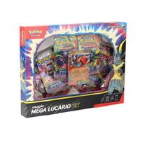 Pokémon Box Coleção Mega Lucario Ex