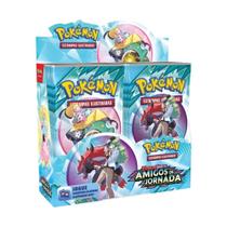 Pokémon Box com 36 Booster Escarlate e Violeta Amigos de Jornada Colecionveis - Pokémon Cards Copag