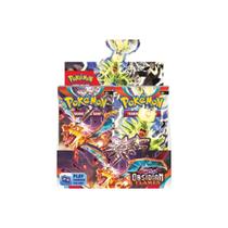 Pokémon Box Display Escarlate E Violeta 3 Obsidiana em Chama