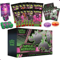 Pokemon Box Elite Treinador Avançado EV6.5 Fabulas Nebulosas Português Copag