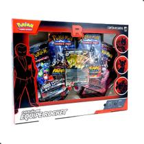 Pokémon Box Equipe Rocket EX Certificado FSC