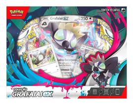 Pokémon Box Grafaiai ex Coleção Especial TCG