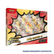Pokémon Box Mega Emboar - Heróis Excelsos Pokémon Box Mega Emboar - Heróis Excelsos